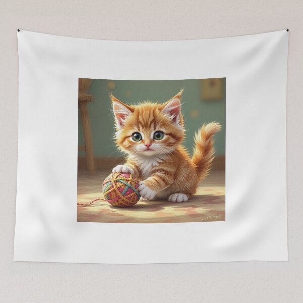 Item preview, Playful Kitty Cat designed and sold by ClassicArch.