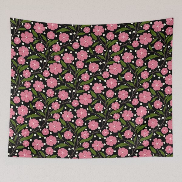 Item preview, Trailing Floral Pattern  designed and sold by kalaauniverse_art_studio.