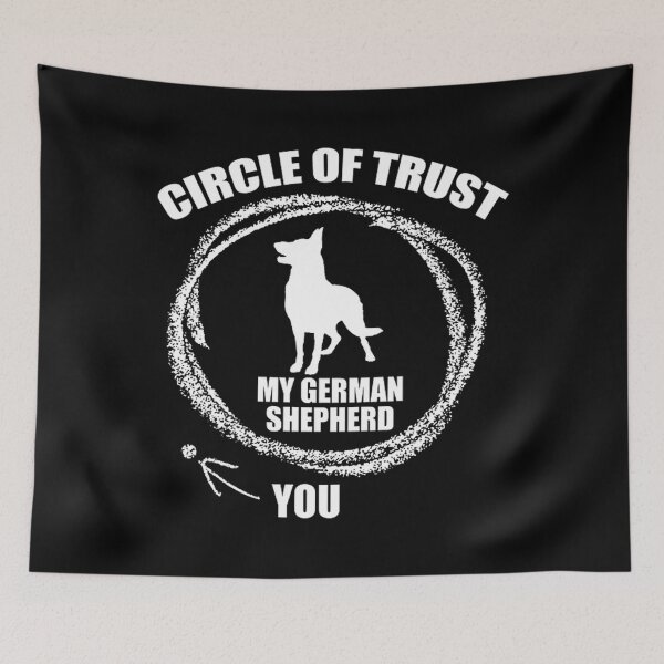 Item preview, My German Shepherd Is My Circle Of Trust Jacob Zelazny Transparent	 designed and sold by luaotxypg15.