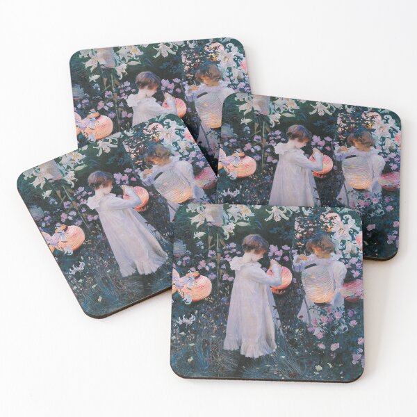 Item preview, Carnation, Lily, Lily, Rose — John Singer Sargent (1885–1886) designed and sold by Art Outlaws.