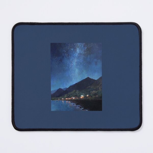 Item preview, Starry Night in Amed, Bali – Ocean, Mountains, and Village Lights designed and sold by Yogabyadeola.