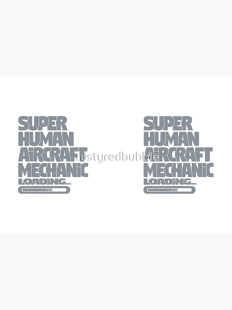 Thumbnail 3 of 3, Journal, Aircraft Mechanic Loading designed and sold by rustyredbubble.