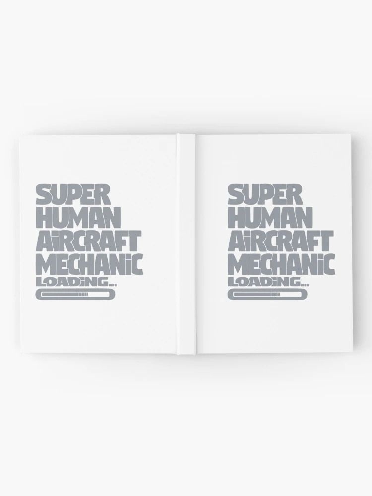 Thumbnail 2 of 3, Journal, Aircraft Mechanic Loading designed and sold by rustyredbubble.