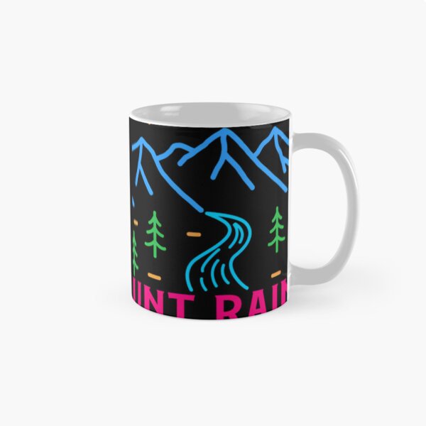 Item preview, Mount Rainer National Park - Line Art  	 designed and sold by vfbhxwdlah61.