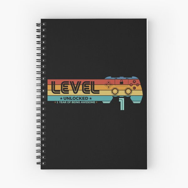 Item preview, Level 1 Unlocked - 1 year old - 1st Birthday Gamer designed and sold by NH2019.