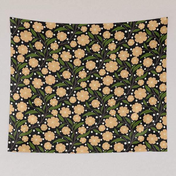 Item preview, Trailing Floral Pattern  designed and sold by kalaauniverse_art_studio.