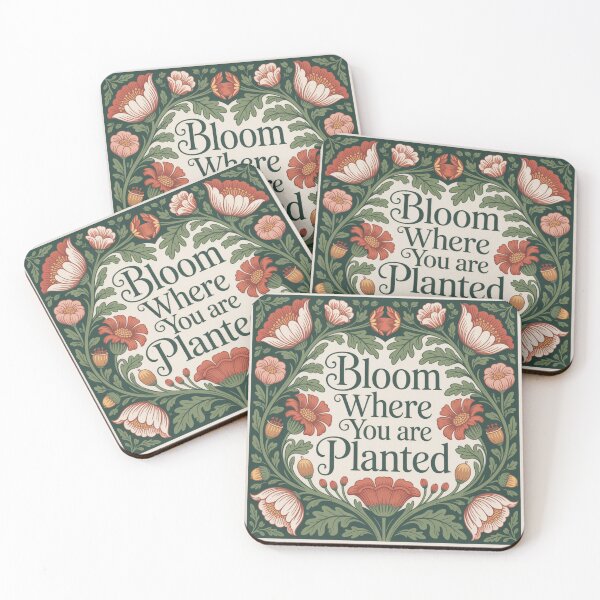 Item preview, Botanical Inspired Cottagecore Vintage Cozy Quotes Floral Decor designed and sold by Heritage Hive Studio.