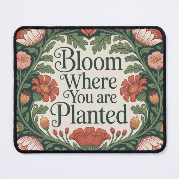 Item preview, Botanical Inspired Cottagecore Vintage Cozy Quotes Floral Decor designed and sold by Heritage Hive Studio.