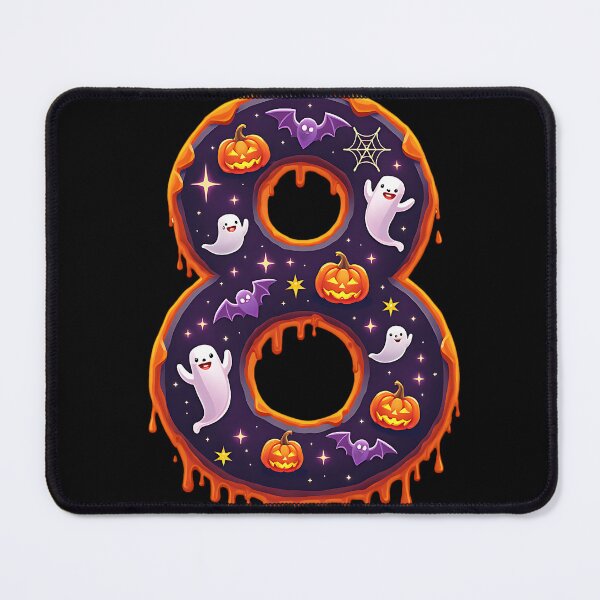 Artikelvorschau, Halloween Nummer 8 Geister Kürbisse Gruseliges Kostüm entworfen und verkauft von ArtDesignTp.