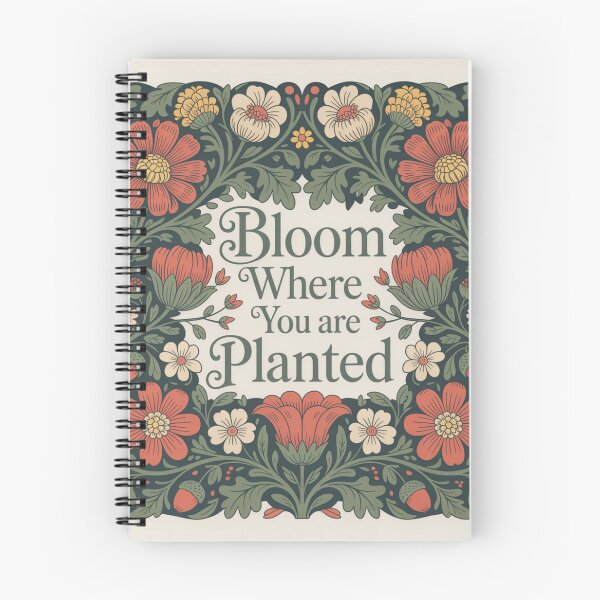 Item preview, Vintage Cottagecore Botanical Cozy Quotes Floral Decor designed and sold by Heritage Hive Studio.
