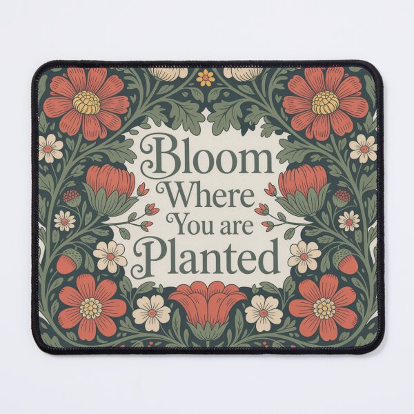 Item preview, Vintage Cottagecore Botanical Cozy Quotes Floral Decor designed and sold by Heritage Hive Studio.