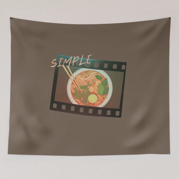 Item preview, Simple Pho, Pho Soup in a Film Strip | Funny Foodie Art Design designed and sold by MoonLightFX.
