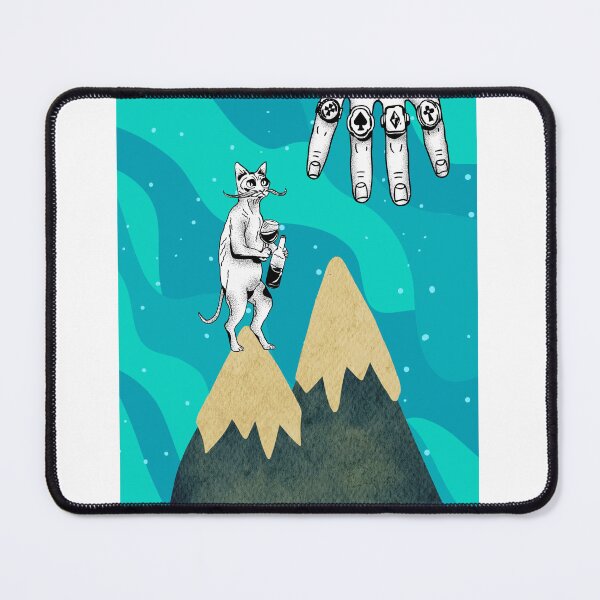 Item preview, Animals drink wine on mountaintops designed and sold by NaGoSphere.