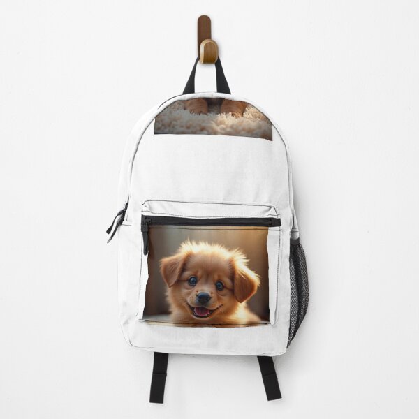 Item preview, Cute Puppy Smiling on a Carpet designed and sold by Fabrifrank.