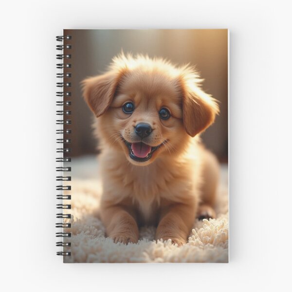 Item preview, Cute Puppy Smiling on a Carpet designed and sold by Fabrifrank.