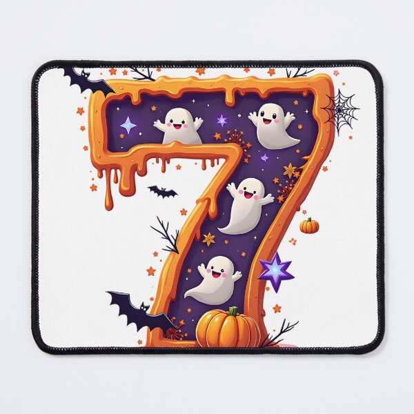 Item preview, Halloween Number 7 Ghosts Pumpkins Spooky Costume designed and sold by ArtDesignTp.