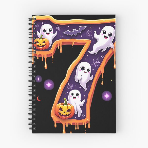 Artikelvorschau, Halloween Nummer 7 Geister Kürbisse Gruseliges Kostüm entworfen und verkauft von ArtDesignTp.