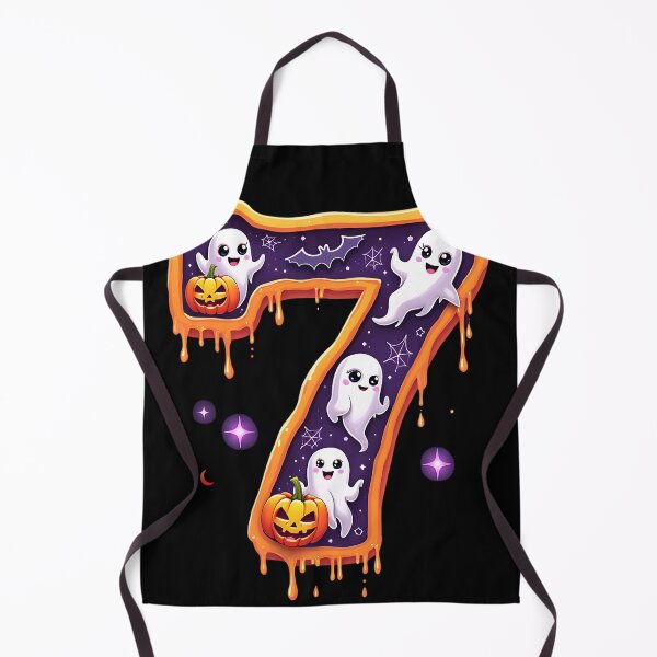 Item preview, Halloween Number 7 Ghosts Pumpkins Spooky Costume designed and sold by ArtDesignTp.