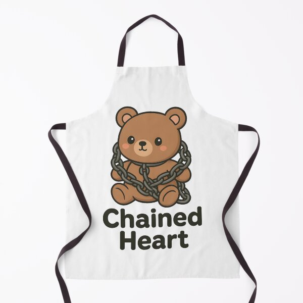 Artikelvorschau, Angekettetes Herz - Kawaii Grunge Teddybär Design entworfen und verkauft von OsasChild.