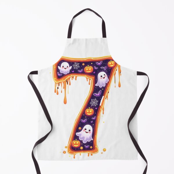 Item preview, Halloween Number 7 Ghosts Pumpkins Spooky Costume designed and sold by ArtDesignTp.