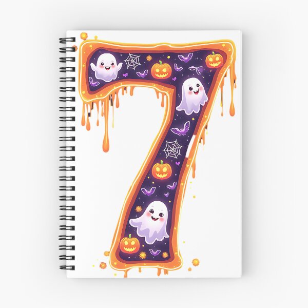 Artikelvorschau, Halloween Nummer 7 Geister Kürbisse Gruseliges Kostüm entworfen und verkauft von ArtDesignTp.