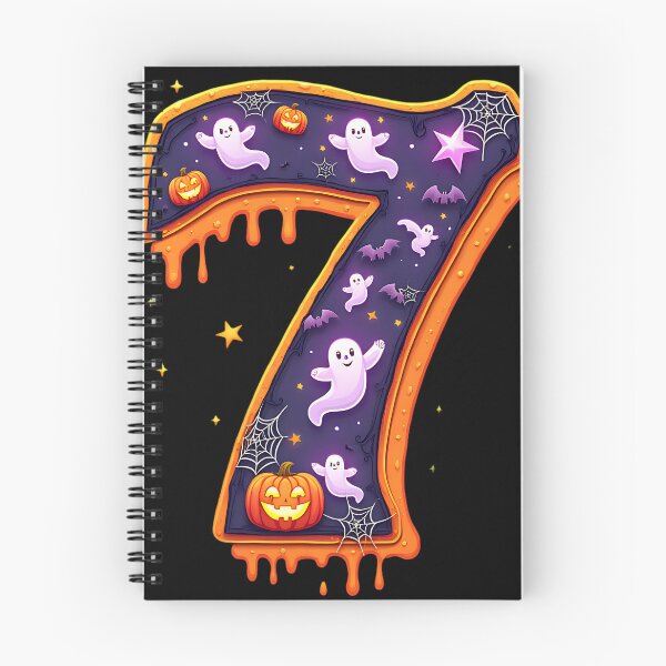 Artikelvorschau, Halloween Nummer 7 Geister Kürbisse Gruseliges Kostüm entworfen und verkauft von ArtDesignTp.