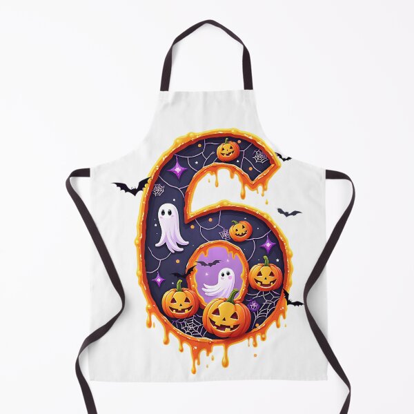 Item preview, Halloween Number 6 Ghosts Pumpkins Spooky Costume designed and sold by ArtDesignTp.