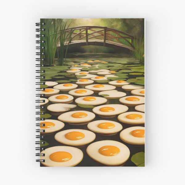 Item preview, Fried eggs in water. designed and sold by MyHappyArtShop.