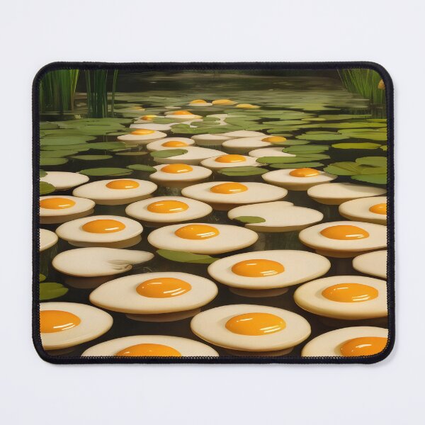 Item preview, Fried eggs in water. designed and sold by MyHappyArtShop.