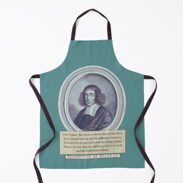 Item preview, Baruch Spinoza quote: This I know, that between finite and infinite there is no comparison; designed and sold by artbleed.