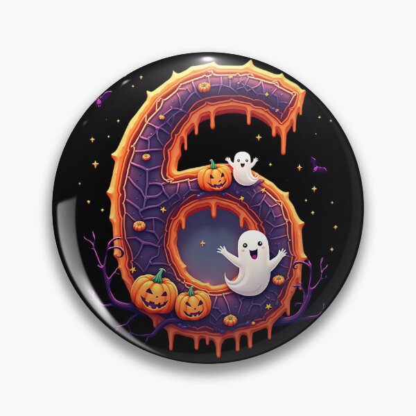Artikelvorschau, Halloween Nummer 6 Geister Kürbisse Gruseliges Kostüm entworfen und verkauft von ArtDesignTp.