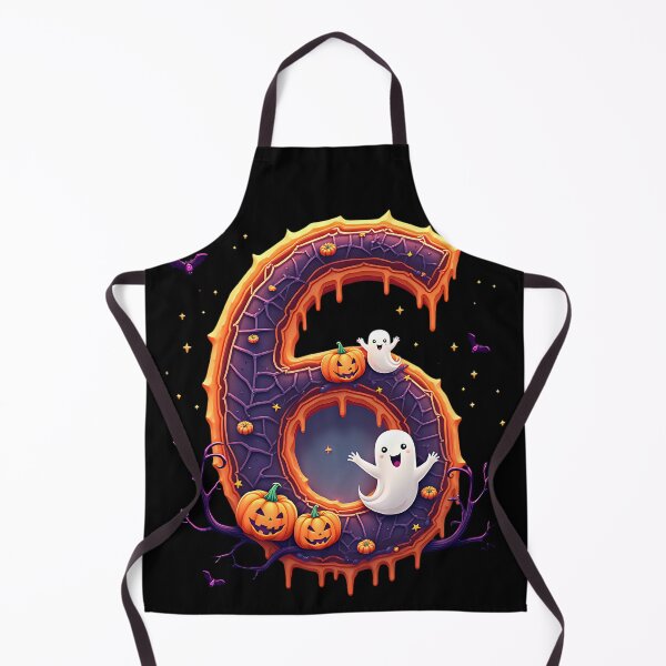 Item preview, Halloween Number 6 Ghosts Pumpkins Spooky Costume designed and sold by ArtDesignTp.