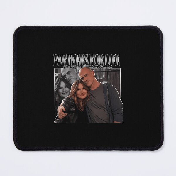 Item preview, Partners for Life Mariska Hargitay and Chris Meloni 90s Inspired Vintage Homage designed and sold by kjimmvndouh29.