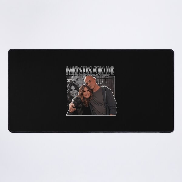 Item preview, Partners for Life Mariska Hargitay and Chris Meloni 90s Inspired Vintage Homage designed and sold by kjimmvndouh29.