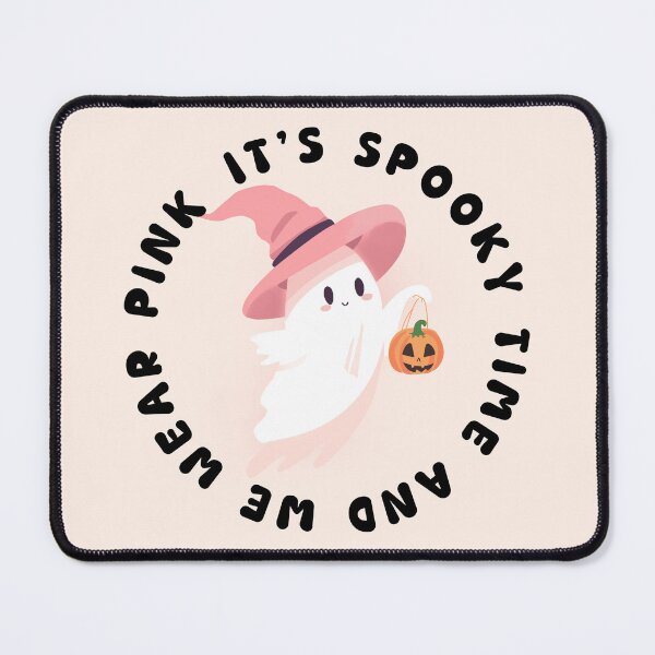 Item preview, It's Spooky Time And We Wear Pink designed and sold by witchlingart.