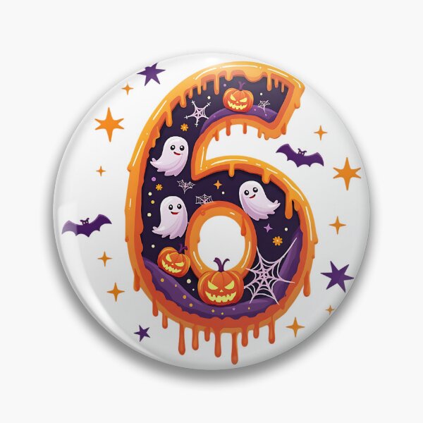 Artikelvorschau, Halloween Nummer 6 Geister Kürbisse Gruseliges Kostüm entworfen und verkauft von ArtDesignTp.