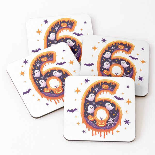Artikelvorschau, Halloween Nummer 6 Geister Kürbisse Gruseliges Kostüm entworfen und verkauft von ArtDesignTp.