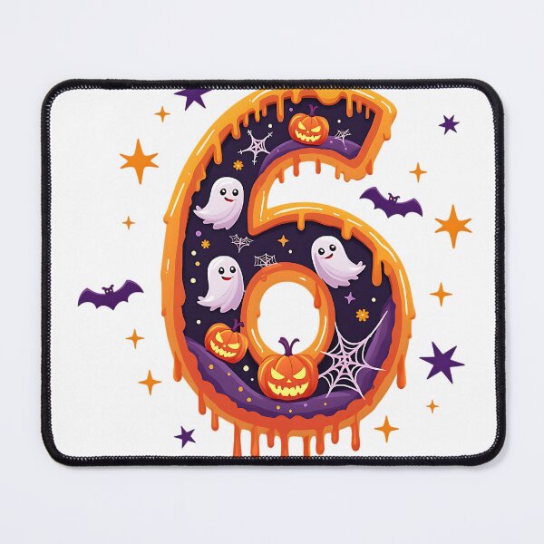 Artikelvorschau, Halloween Nummer 6 Geister Kürbisse Gruseliges Kostüm entworfen und verkauft von ArtDesignTp.
