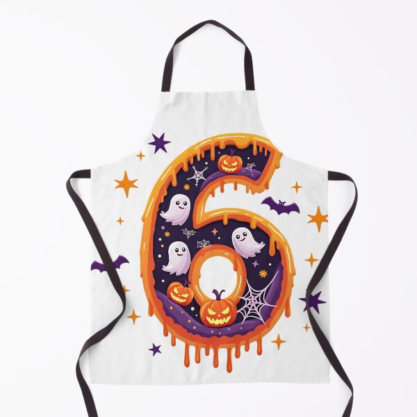 Item preview, Halloween Number 6 Ghosts Pumpkins Spooky Costume designed and sold by ArtDesignTp.