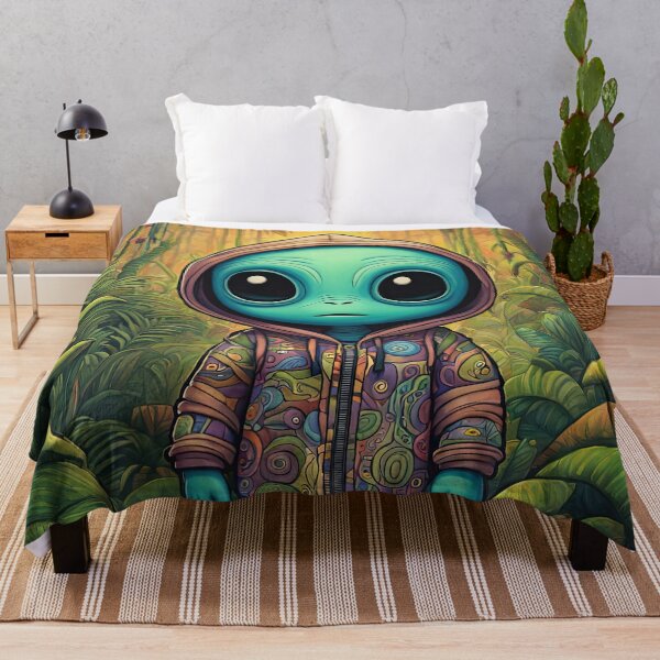 Artikelvorschau, Alien im Dschungel entworfen und verkauft von Colin Bentham.