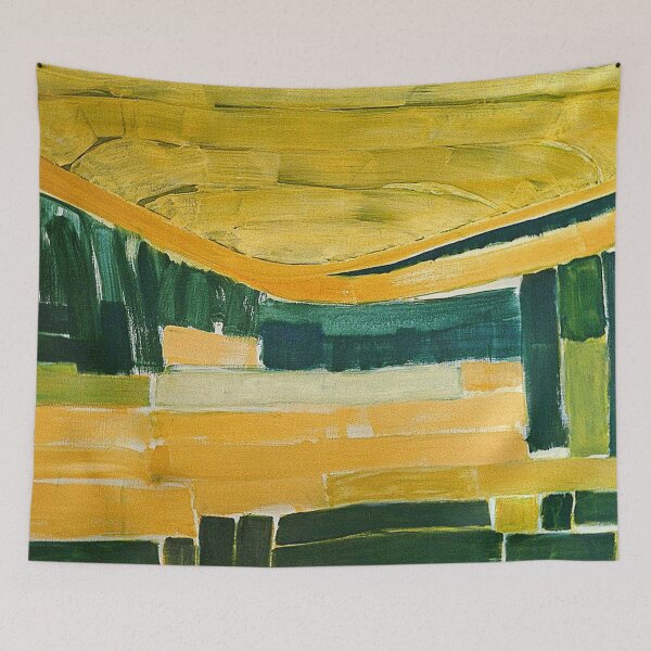 Item preview, Abstract Landscape with Sun designed and sold by tomorrowsart.