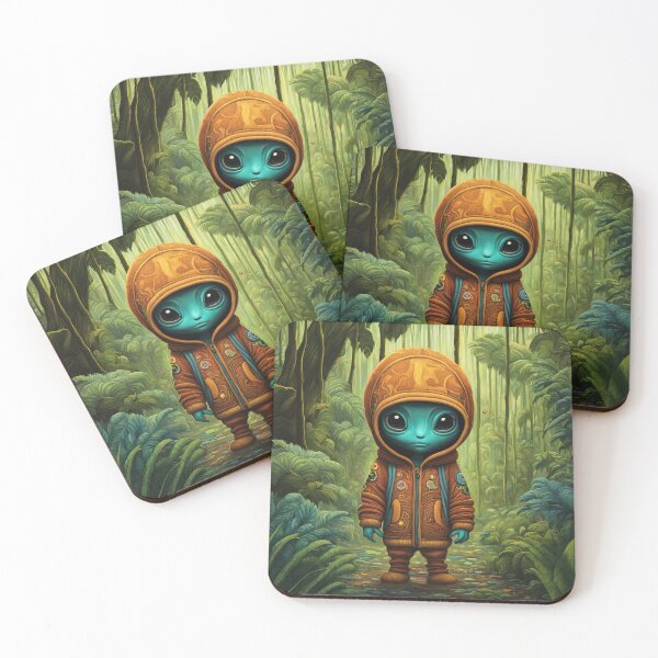 Item preview, Alien in the Jungle designed and sold by Colin Bentham.