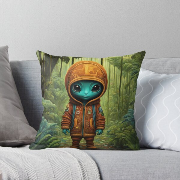 Item preview, Alien in the Jungle designed and sold by Colin Bentham.