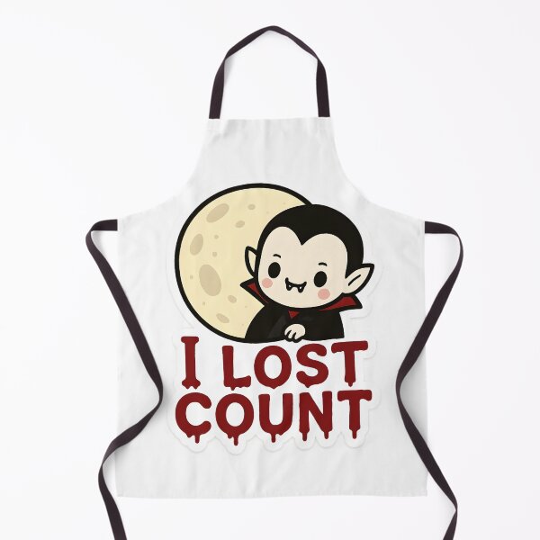 Item preview, Kawaii Dracula Full Moon – Cute Vampire “I Lost Count” Halloween Design designed and sold by OsasChild.