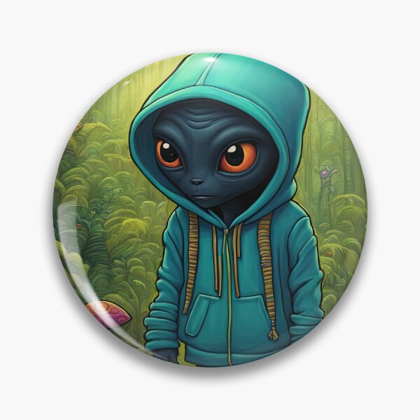 Item preview, Alien in the Jungle designed and sold by Colin Bentham.