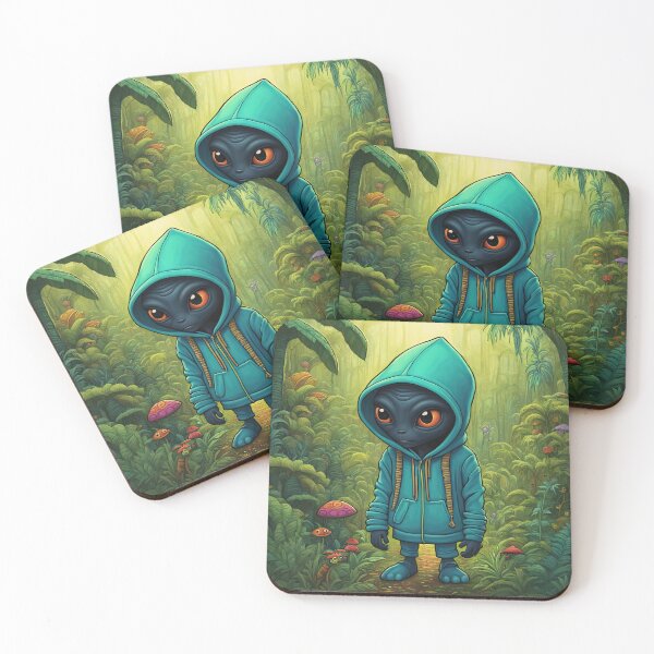 Item preview, Alien in the Jungle designed and sold by Colin Bentham.