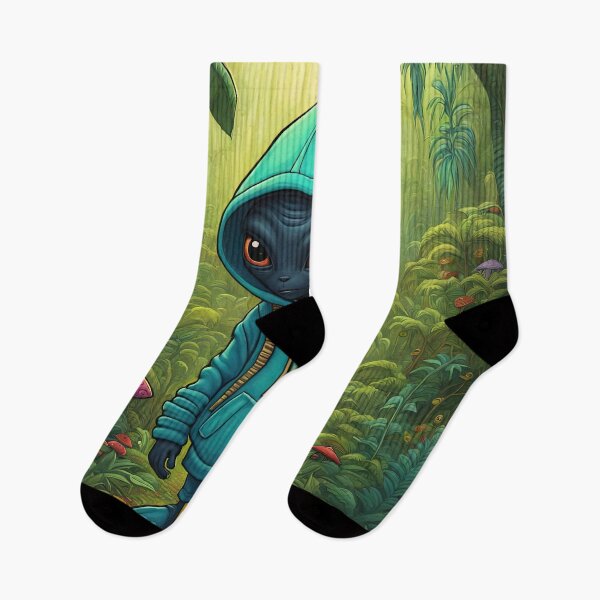 Item preview, Alien in the Jungle designed and sold by Colin Bentham.