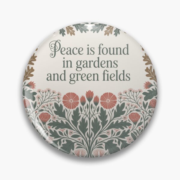 Item preview, Botanical Vintage Cottagecore William Morris inspired Cozy Quotes Floral Decor designed and sold by Heritage Hive Studio.