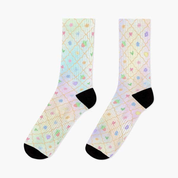 Item preview, Pastel Rainbow Flowers designed and sold by FuriByDesign.
