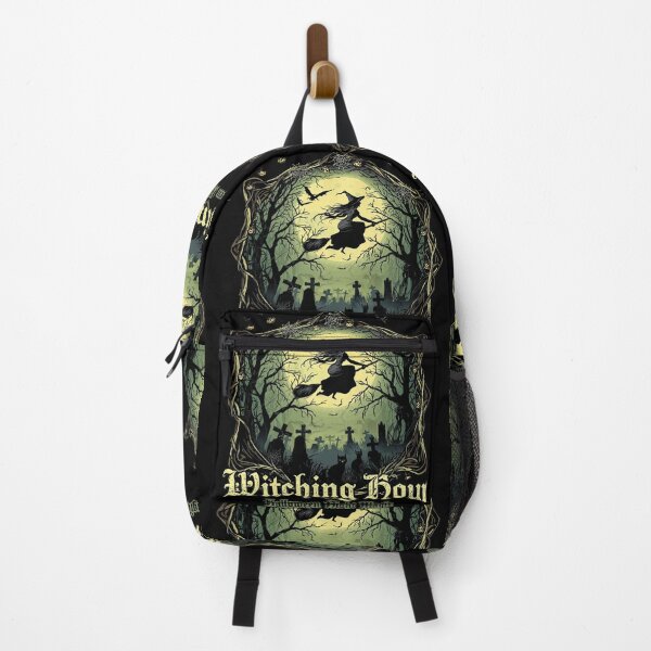 Item preview, Witching Hour – Halloween Night Magic Spooky Graveyard Design designed and sold by Jocamedahub.